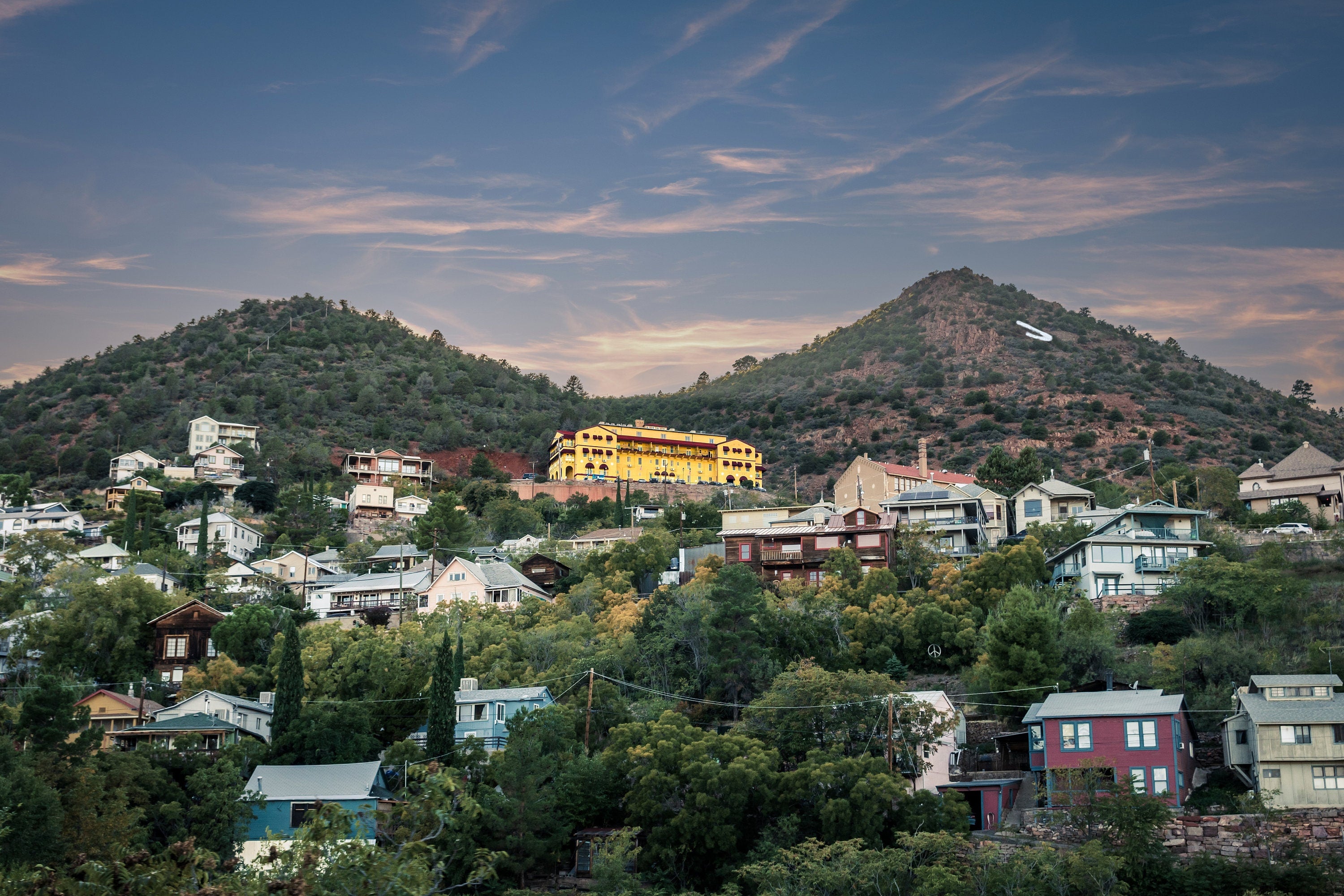 Mountain Top Town: Jerome, Arizona Landscape Photography Wall Art