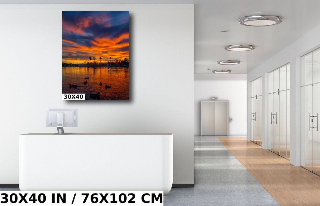 Lake Havasu Sunset: Arizona Photography Wall Art Home Decor