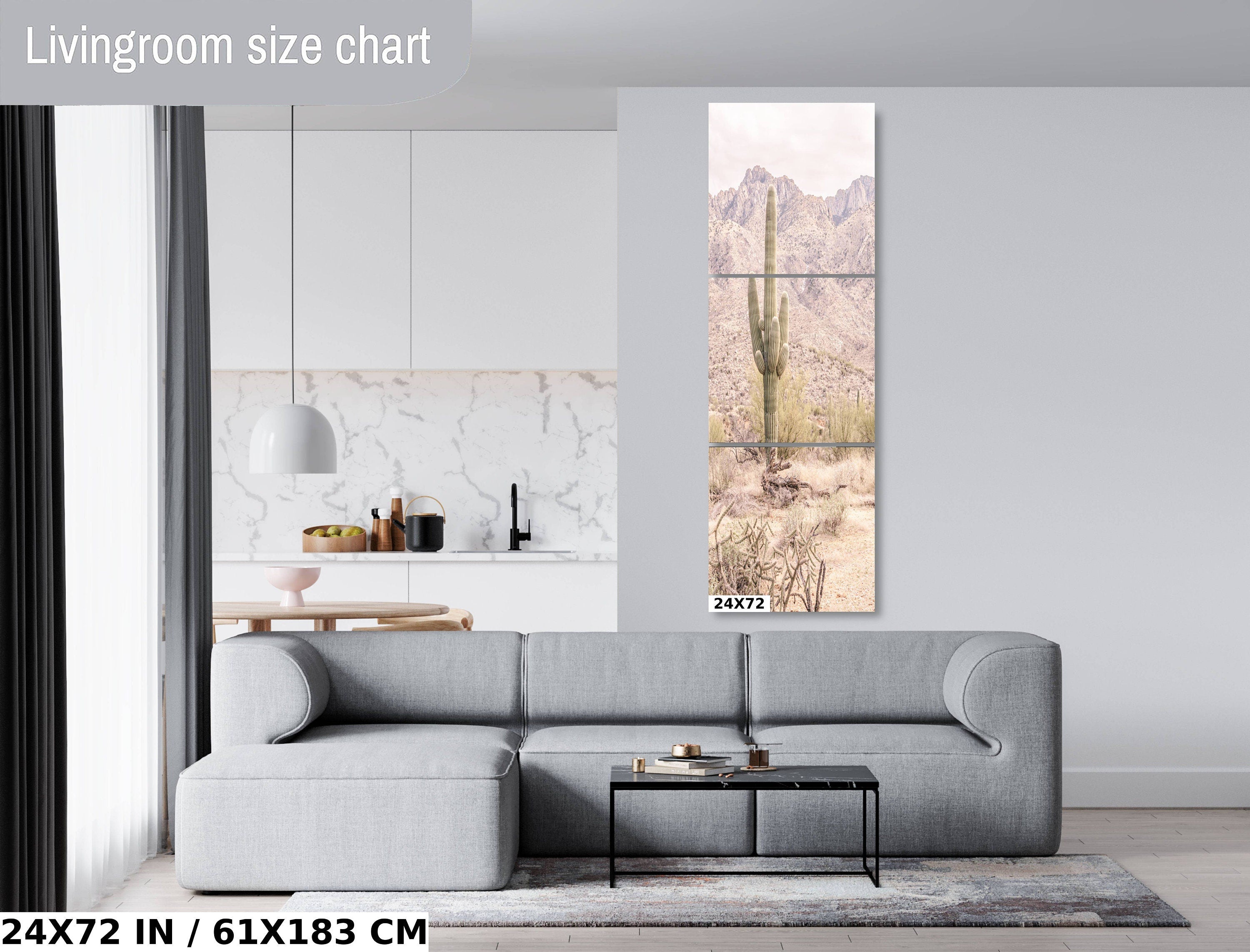 Saguaro Cactus: Catalina Mountains Arizona Southwestern Wall Art
