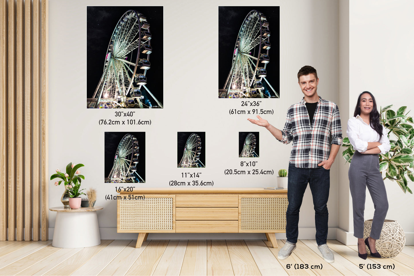 Arizona State Fair Ferris Wheel Photography Wall Art