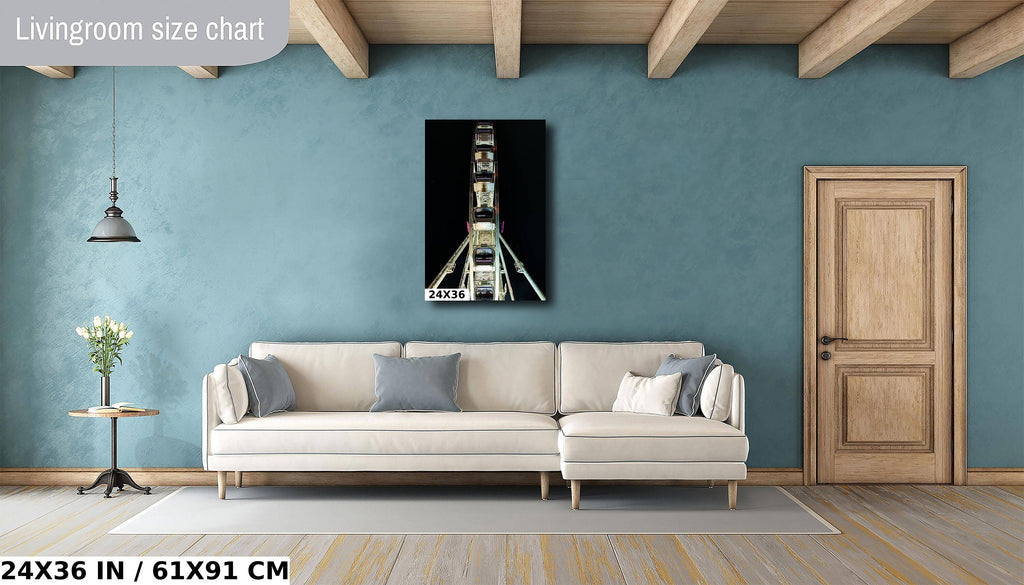 Ferris Wheel: Arizona State Fair Photography Wall Art