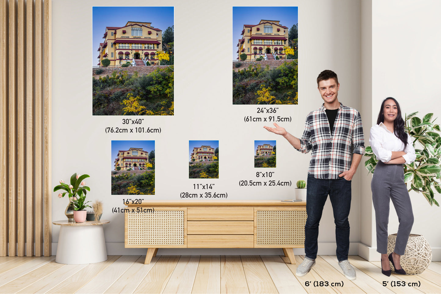 Jerome Grand Hotel Haunted Arizona Landmark Photography