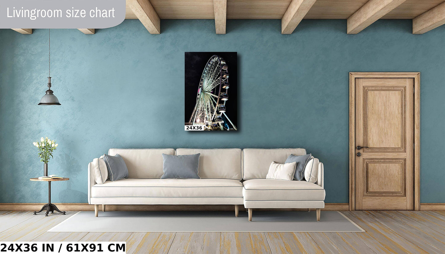 Arizona State Fair Ferris Wheel Photography Wall Art