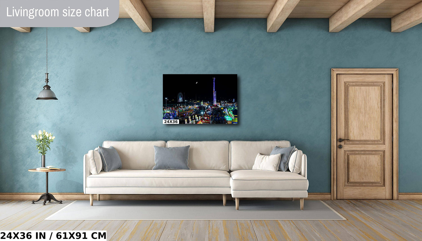 Fairground Frenzy: Arizona State Fair Phoenix Photography Wall Art