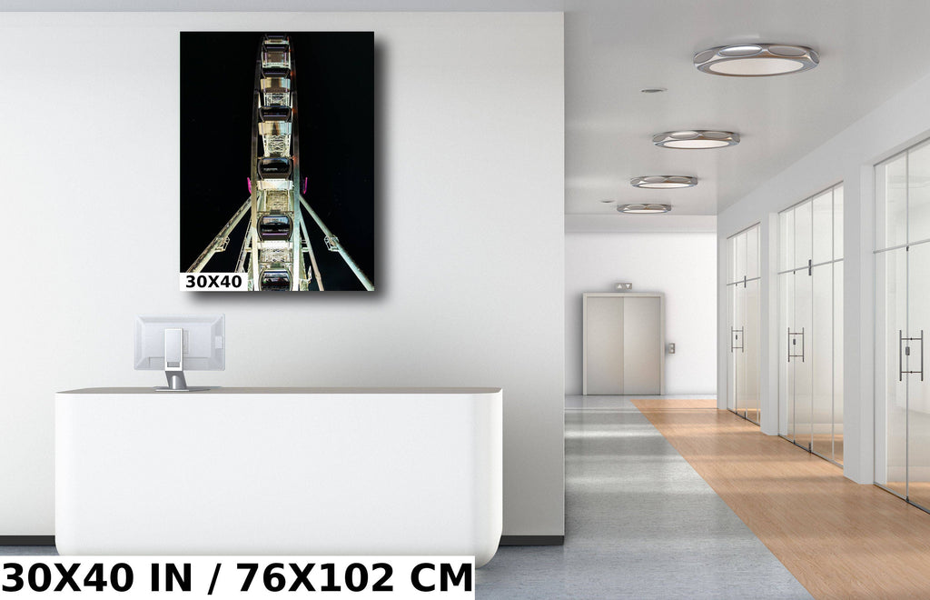 Ferris Wheel: Arizona State Fair Photography Wall Art