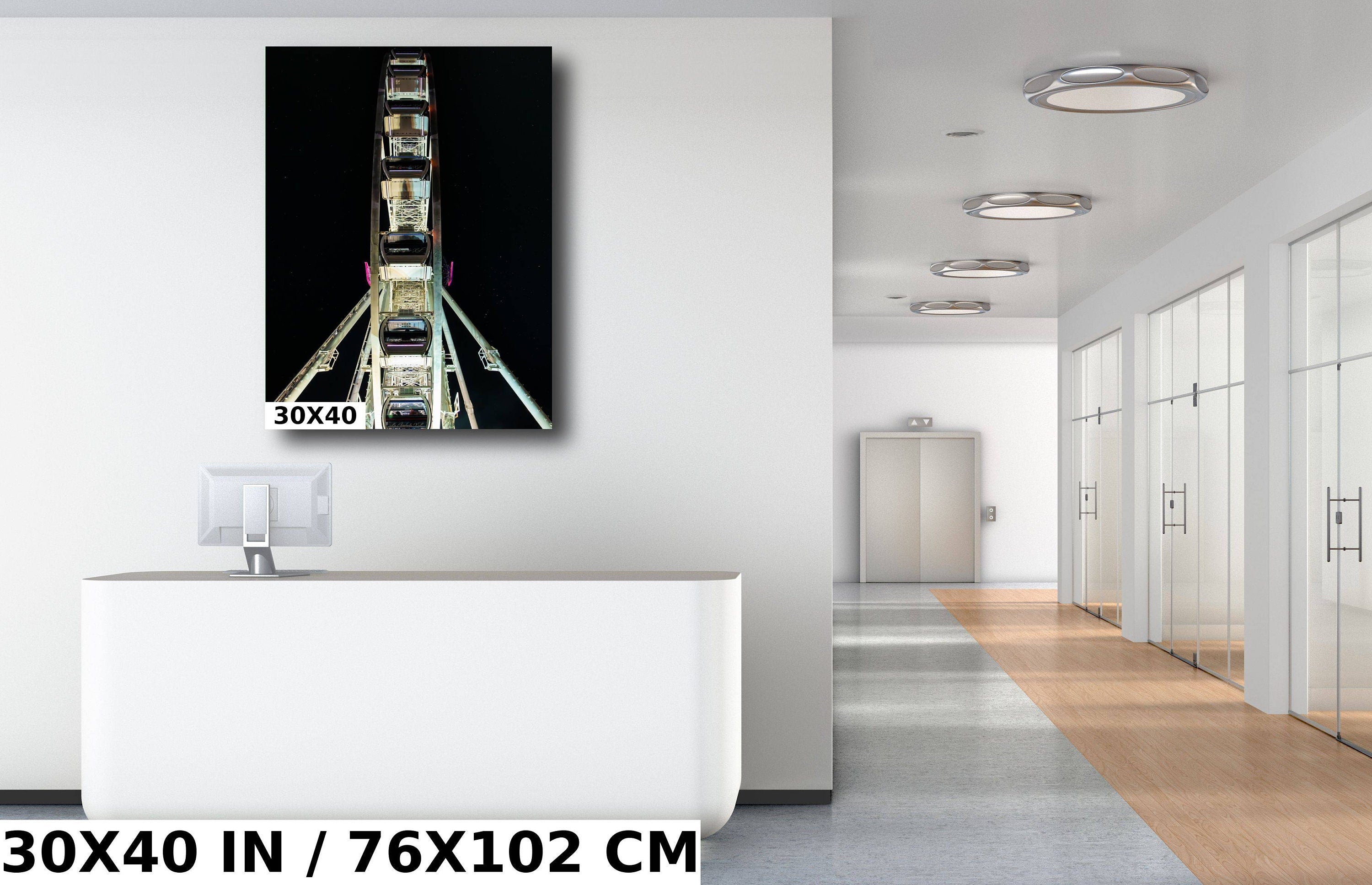 Ferris Wheel: Arizona State Fair Photography Wall Art