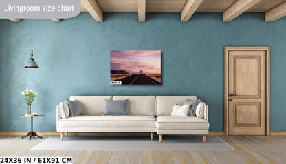 Airstream RV Desert Landscape Photography: Petrified Forest Wall Art
