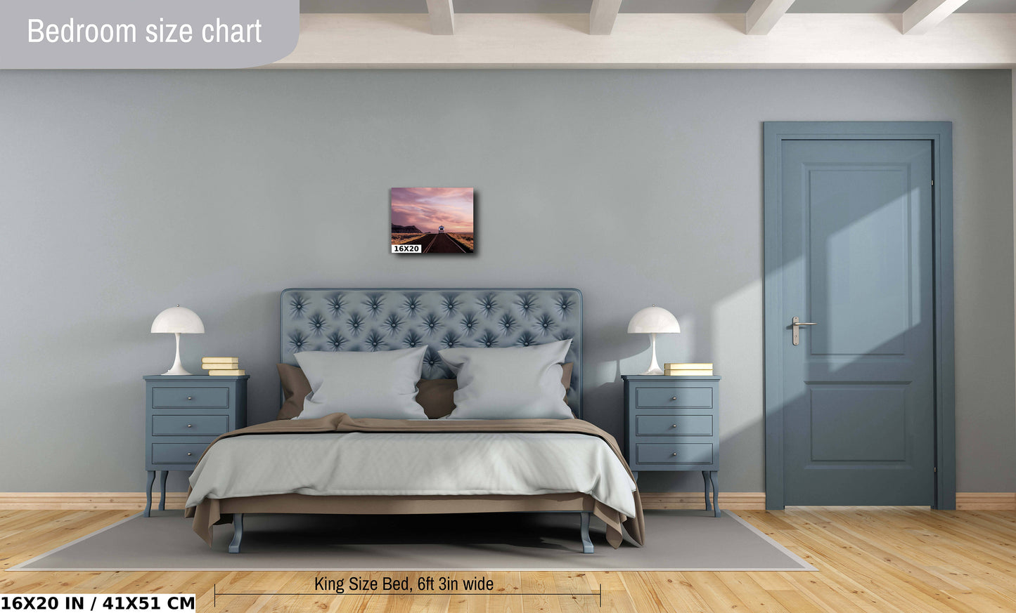 Airstream RV Desert Landscape Photography: Petrified Forest Wall Art