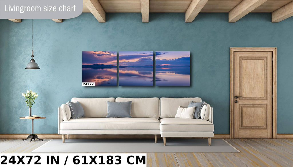 Liquid Heaven: Great Salt Lake Print Utah Landscape Sunset Wall Art