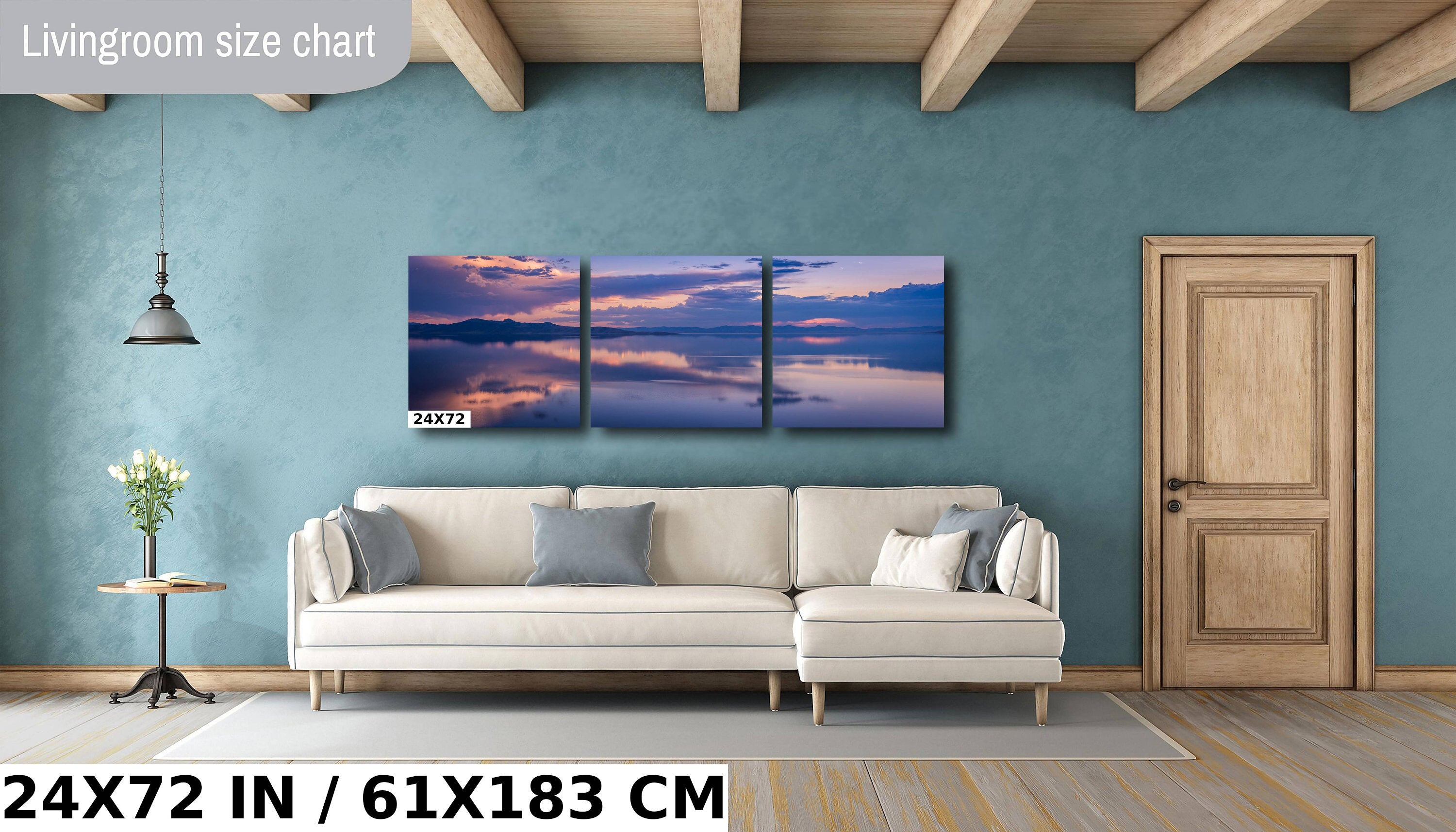 Liquid Heaven: Great Salt Lake Print Utah Landscape Sunset Wall Art