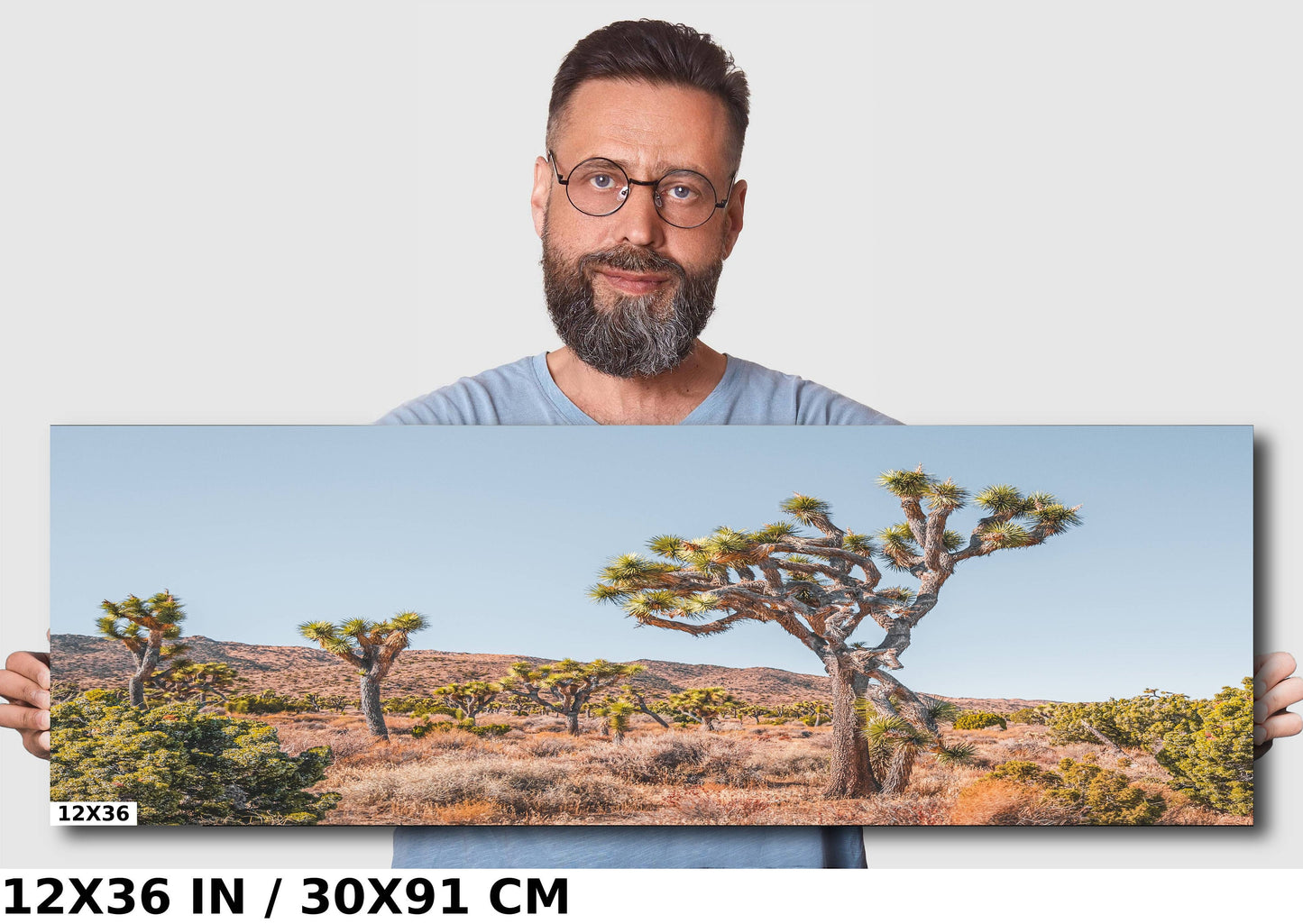 Joshua Tree Wall Art – California Desert Landscape Canvas Print | Ready to Hang