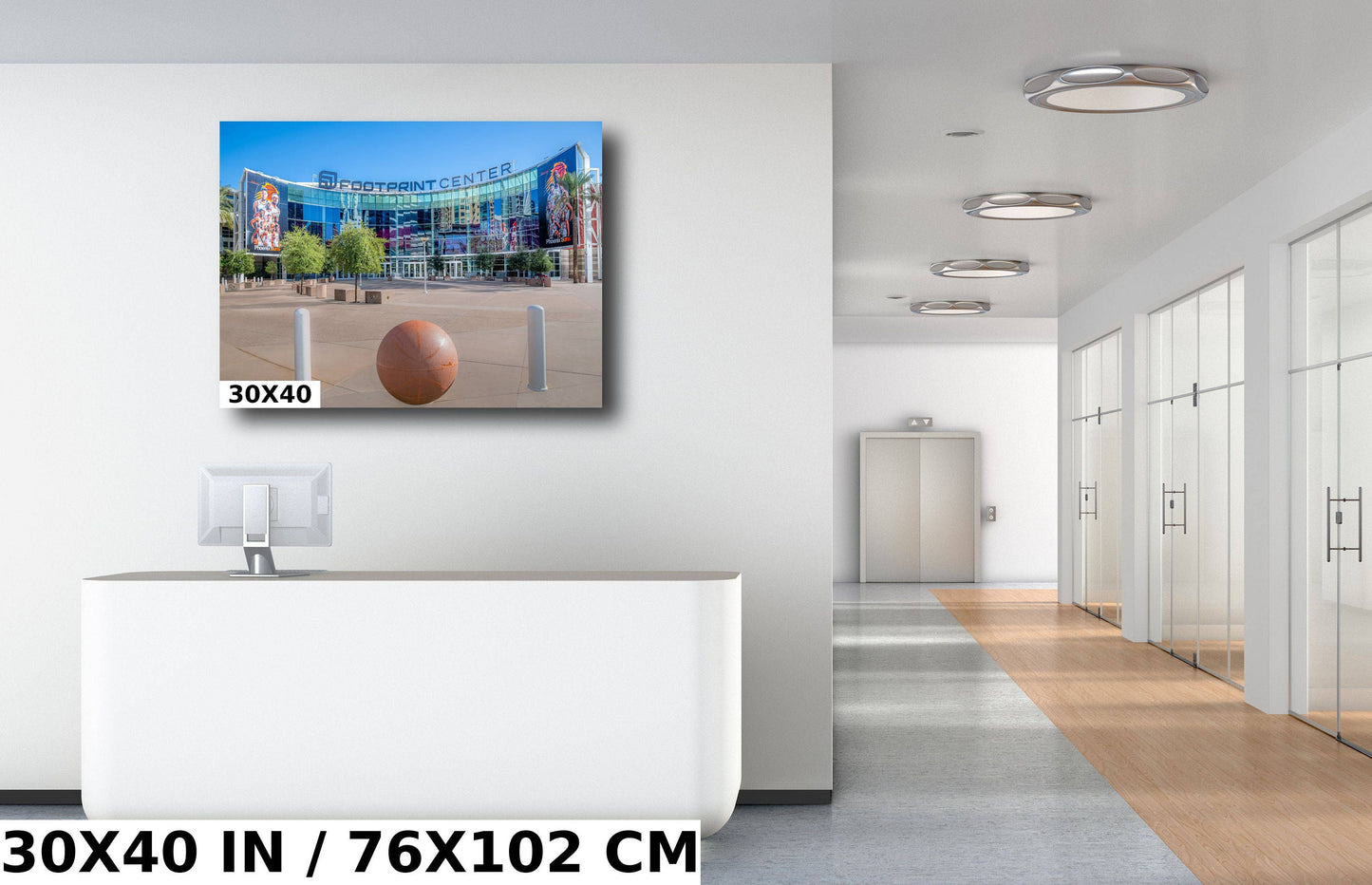 Footprint Center Photo: Phoenix Suns Stadium Art, Arizona Photography Wall Art