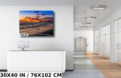 Puerto Peñasco Wall Art – Rocky Point Seascape Beach Sunset Print on Canvas