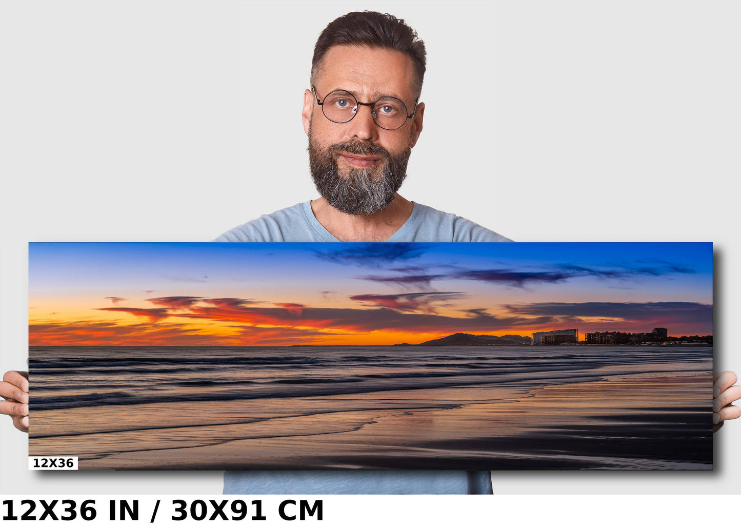 Puerto Peñasco Wall Art – Rocky Point Seascape Beach Sunset Print on Canvas