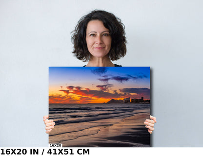 Puerto Peñasco Wall Art – Rocky Point Seascape Beach Sunset Print on Canvas