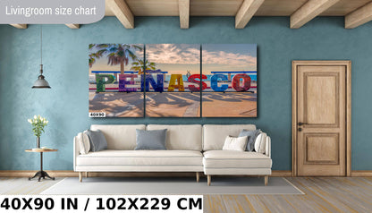 Puerto Peñasco Wall Art – Mexico Beach Decor Coastal Wall Prints | Rocky Point Seascape