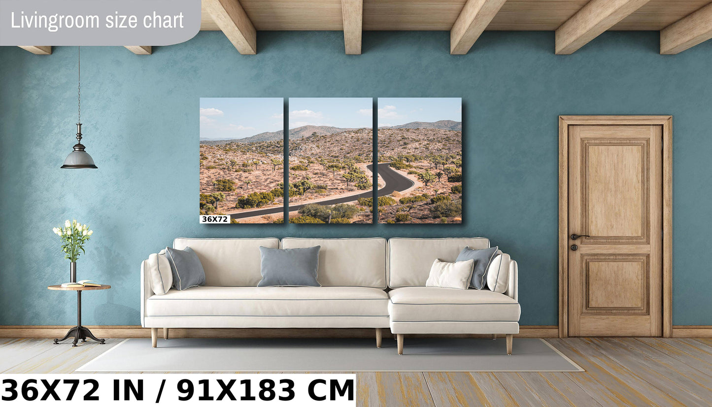 Joshua Tree Wall Art - California Desert Landscape Canvas Print | Ready To Hang