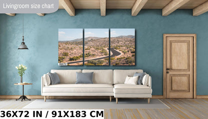 Joshua Tree Wall Art - California Desert Landscape Canvas Print | Ready To Hang