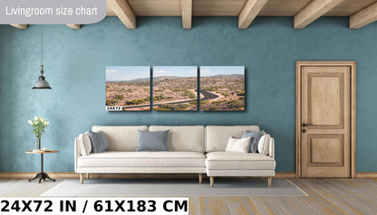 Joshua Tree Wall Art - California Desert Landscape Canvas Print | Ready To Hang