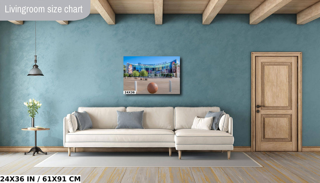 Footprint Center Photo: Phoenix Suns Stadium Art, Arizona Photography Wall Art