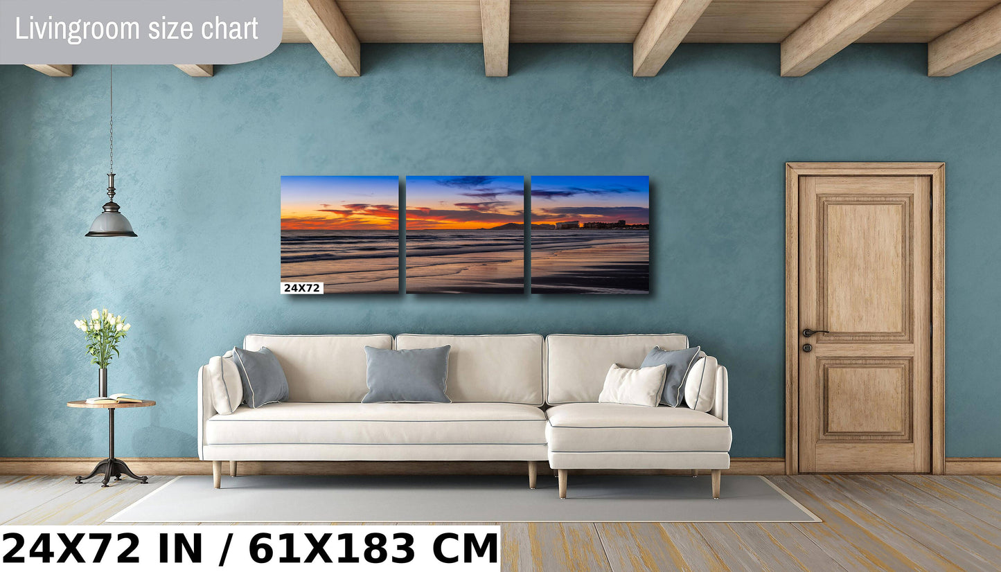 Puerto Peñasco Wall Art – Rocky Point Seascape Beach Sunset Print on Canvas