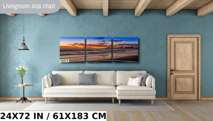 Puerto Peñasco Wall Art – Rocky Point Seascape Beach Sunset Print on Canvas